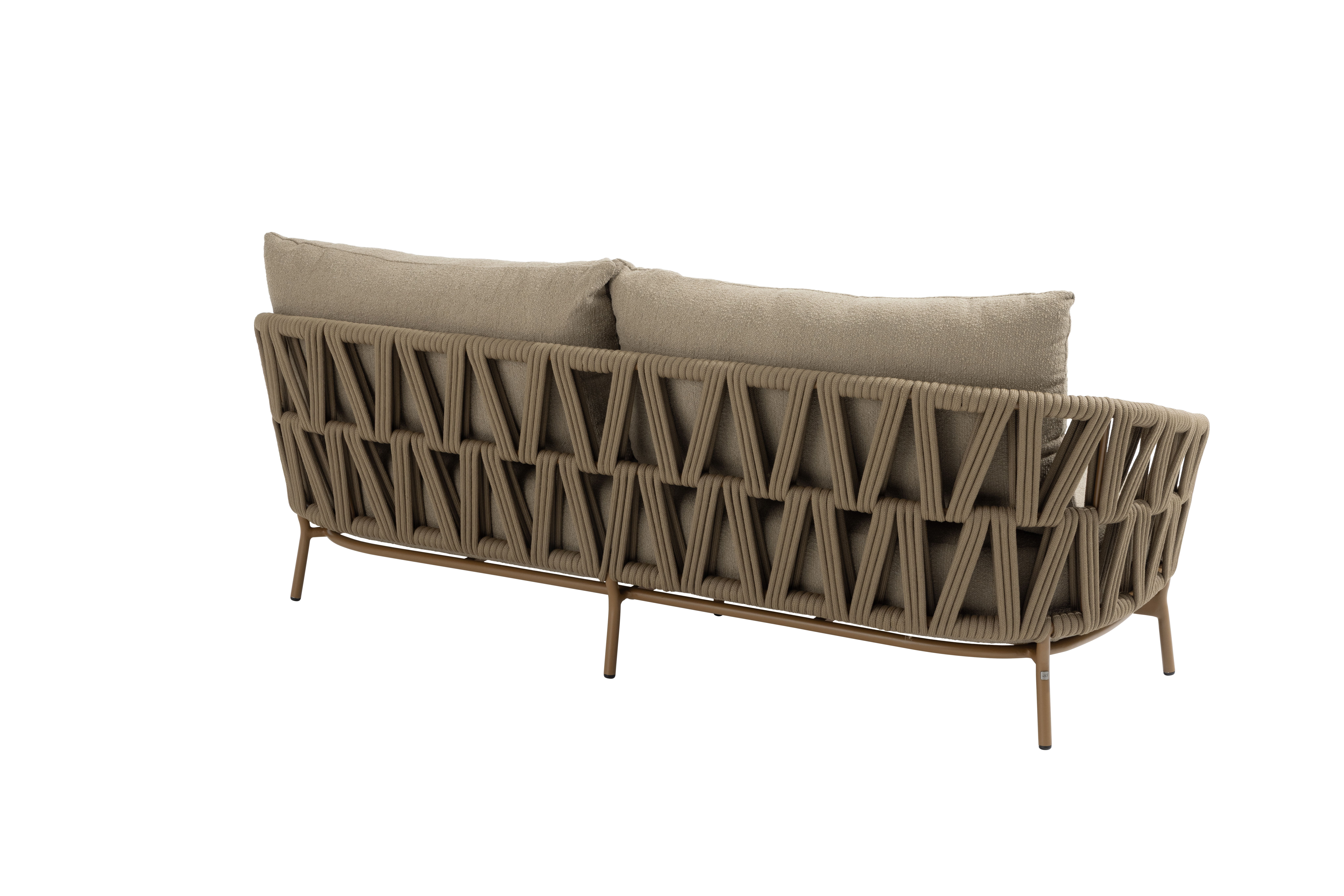 4 Seasons Biarritz 3 Seater Sofa W/cushions - Amber